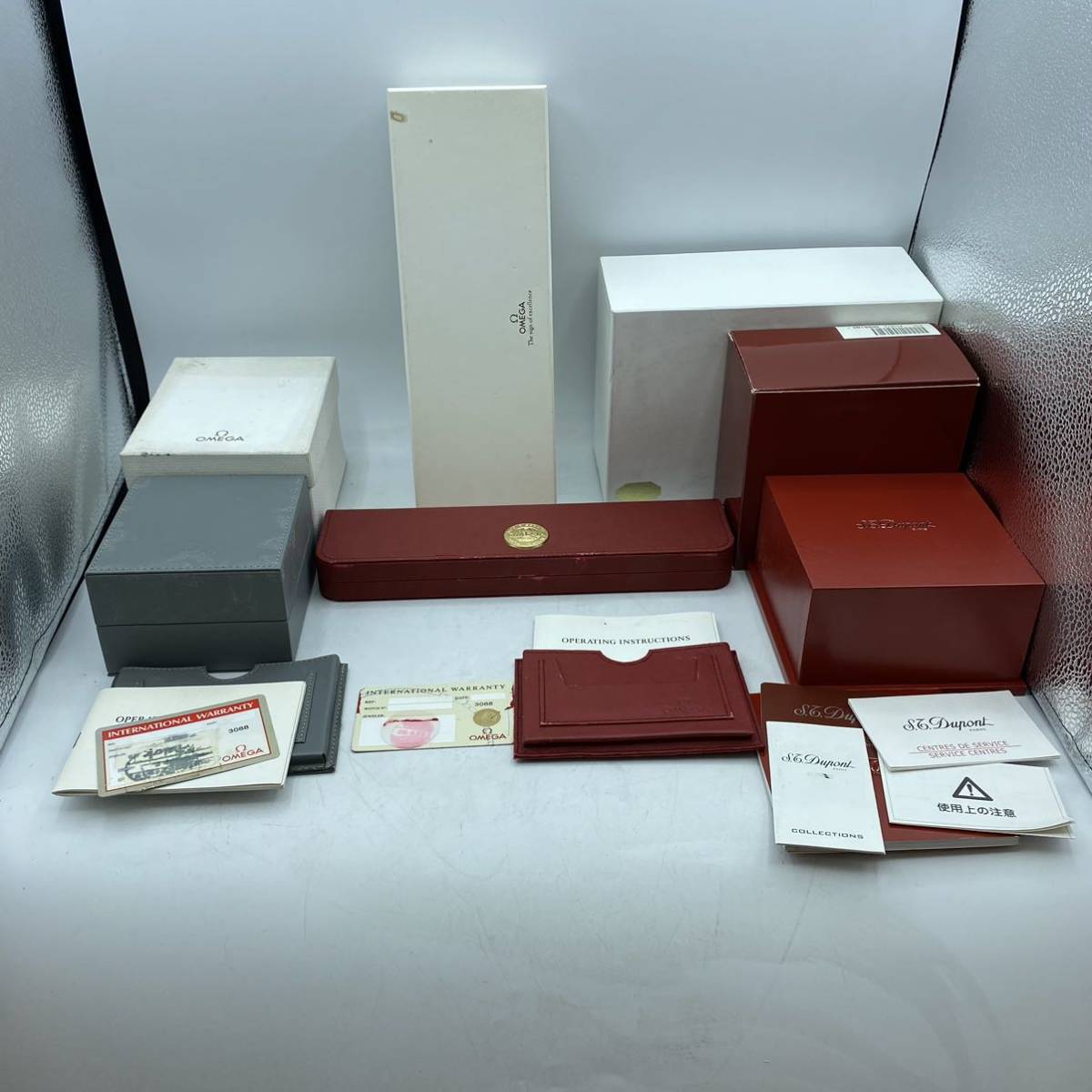 オメガ 空箱 OMEGA 木製 時計用木製ボックス JP® 【FS-19】 時計