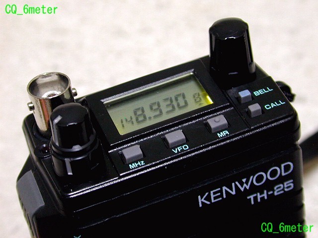 □CQ_6meter□KENWOOD TH-25/TH-45/TH-55のバックアップ電池交換承ります.