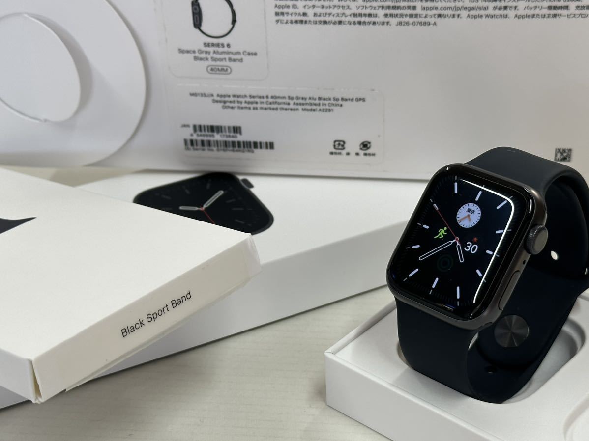 大人気 ケア+ Apple watch Series6 40mm スペースグレイアルミニウム GPSモデル アップルウォッチ シリーズ6 697(スマートウォッチ本体)｜売買されたオークション情報、yahooの商品情報をアーカイブ公開 - オ スマートウォッチ本体