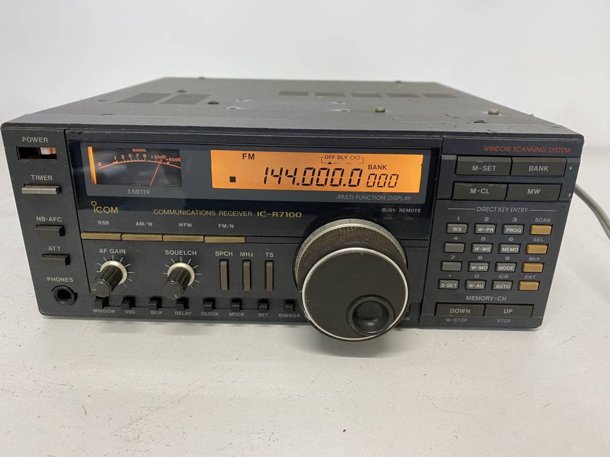 通電確認済み品】ICOM アイコム IC-R7100 広帯域受信機 無線機