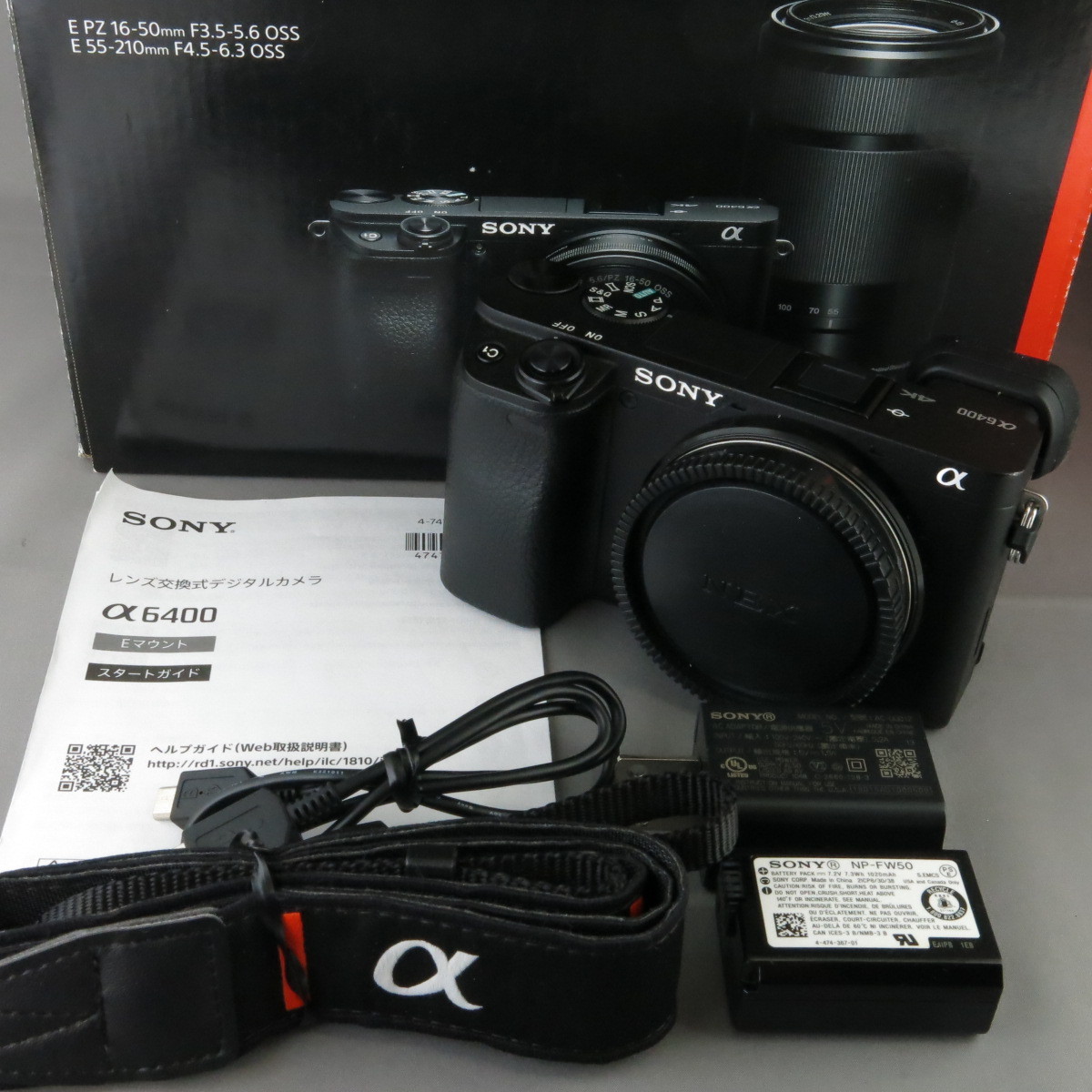 【美品】SONYソニー　α6400　ILCE-6400　★NO.6968