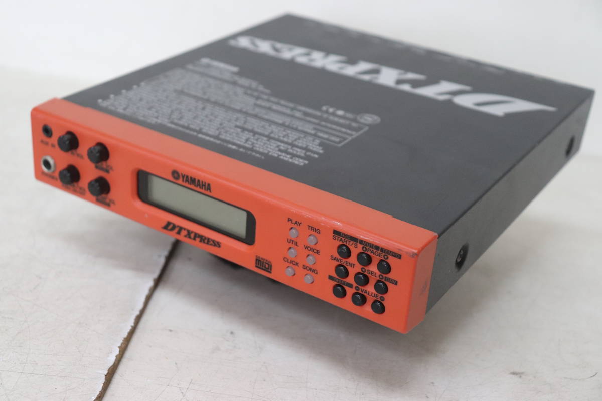 Y08/547 ヤマハ YAMAHA ドラム 音源モジュール DTXP DTXPRESS DRUM TRIGGER MODULE 簡易動作確認済み 現状品