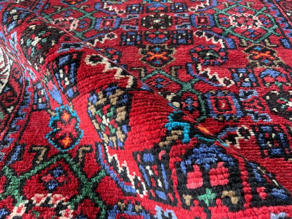 ☆オススメヴィンテージ☆セネ産162×92cm ペルシャ絨毯 絨毯 ラグ