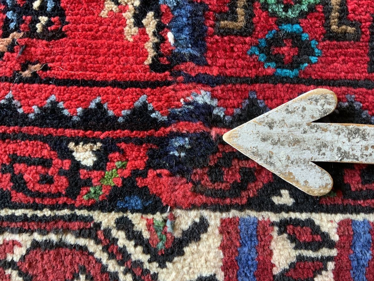 ☆オススメヴィンテージ☆セネ産162×92cm ペルシャ絨毯 絨毯 ラグ