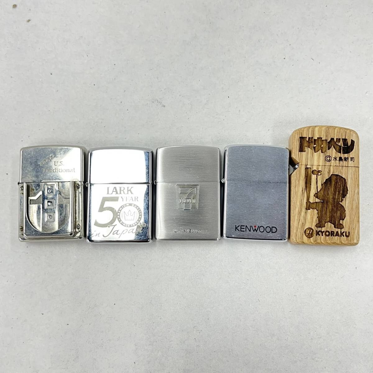 A043-264　Zippo　ジッポ　喫煙グッズ　5点まとめ