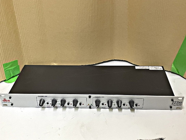 状態良好 dbx 223xs チャンネルディバイダー クロスオーバー② 223xs