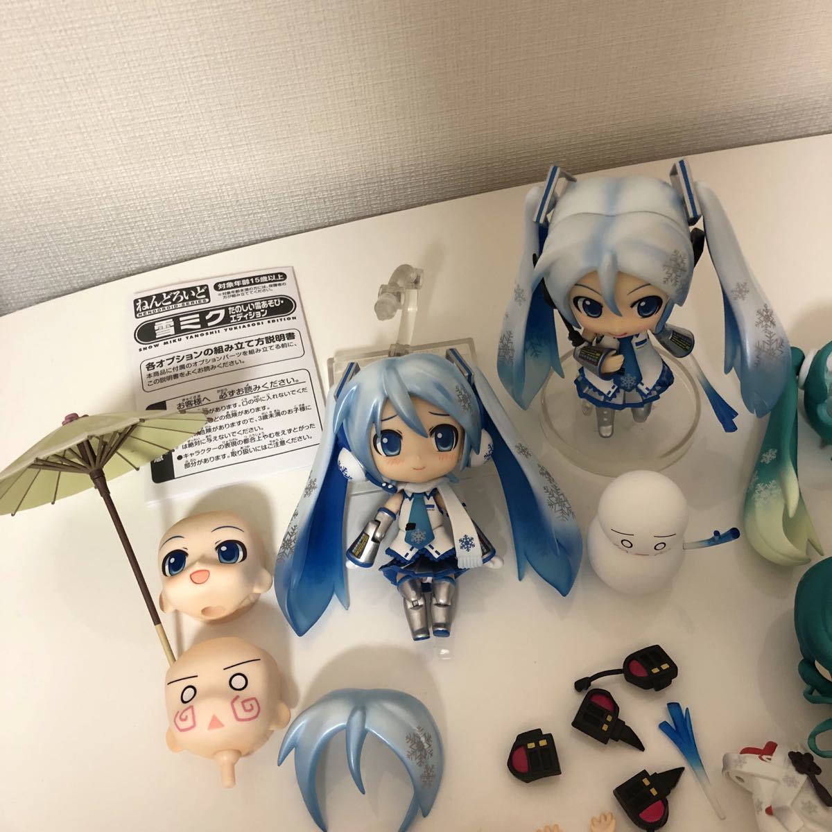 現状品】初音ミク 雪ミク ねんどろいど まとめ売り フィギュア 白無垢 