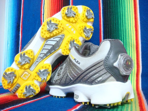 BOAボアダイヤル□FJ□HYPER FLEX□GOLF□25cm□FOOTJOY□フット