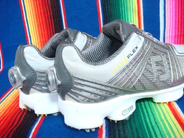BOAボアダイヤル□FJ□HYPER FLEX□GOLF□25cm□FOOTJOY□フット
