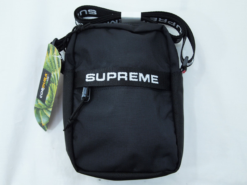 新品 22AW Supreme Shoulder Bag ショルダーバッグ Black ブラック 黒