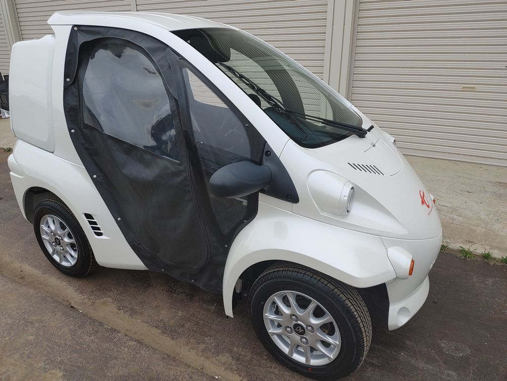 ★令和元年 小型EV COMS コムス B-COMデリバリー 補器バッテリー新品交換済 走行距離35km オプション満載 早い者勝ち★
