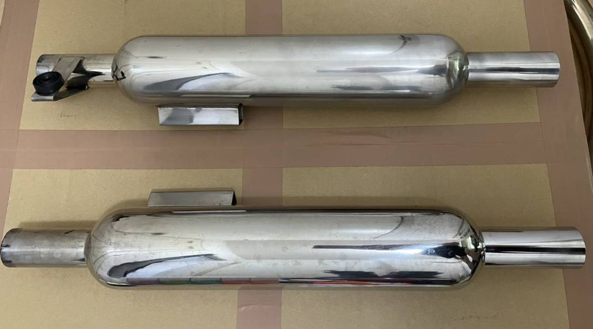 W650 マフラー 大和ステンレス　ステンレス製フルエキゾースト W650 大和ステンレス フルエキ(マフラー本体（社外）)｜売買された