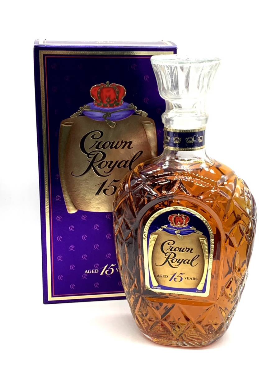 未開栓 Crown Royal クラウンローヤル 15年 箱付 750ml 40％ クラウン