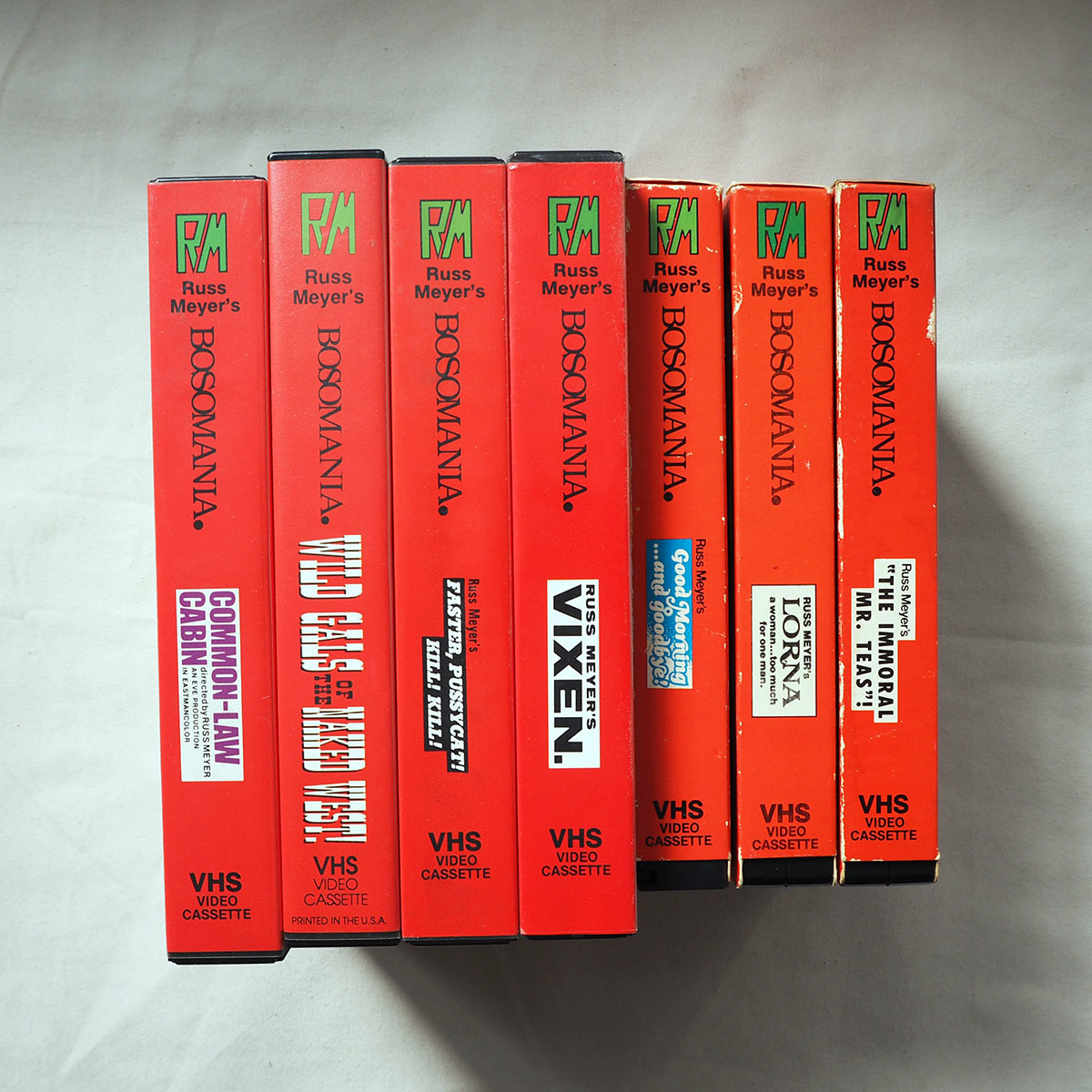 ◇ ラス・メイヤーまとめて LD3枚とVHDビデオ7本セット Russ Meyer
