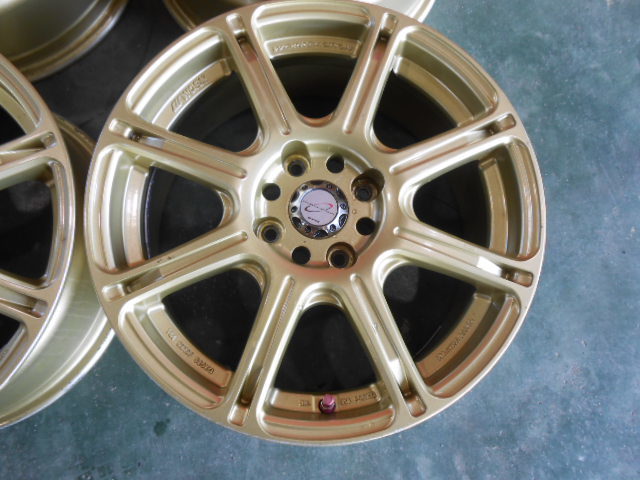 希少！ PCD114.3 4穴 Z27AG コルトラリーアート にて使用! WORK 