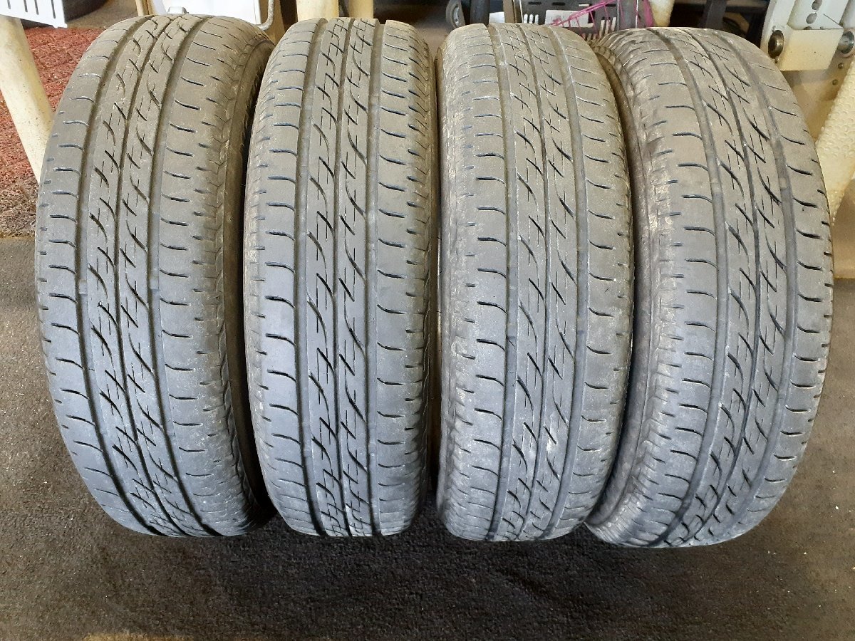 DF3228■155/65R14 75S　4本価格　BRIDGESTONE NEXTRY　送料無料 夏 ’20年 7分山 ワゴンR ムーブ デイズ タント N-BOX モコ ラパン ゼスト