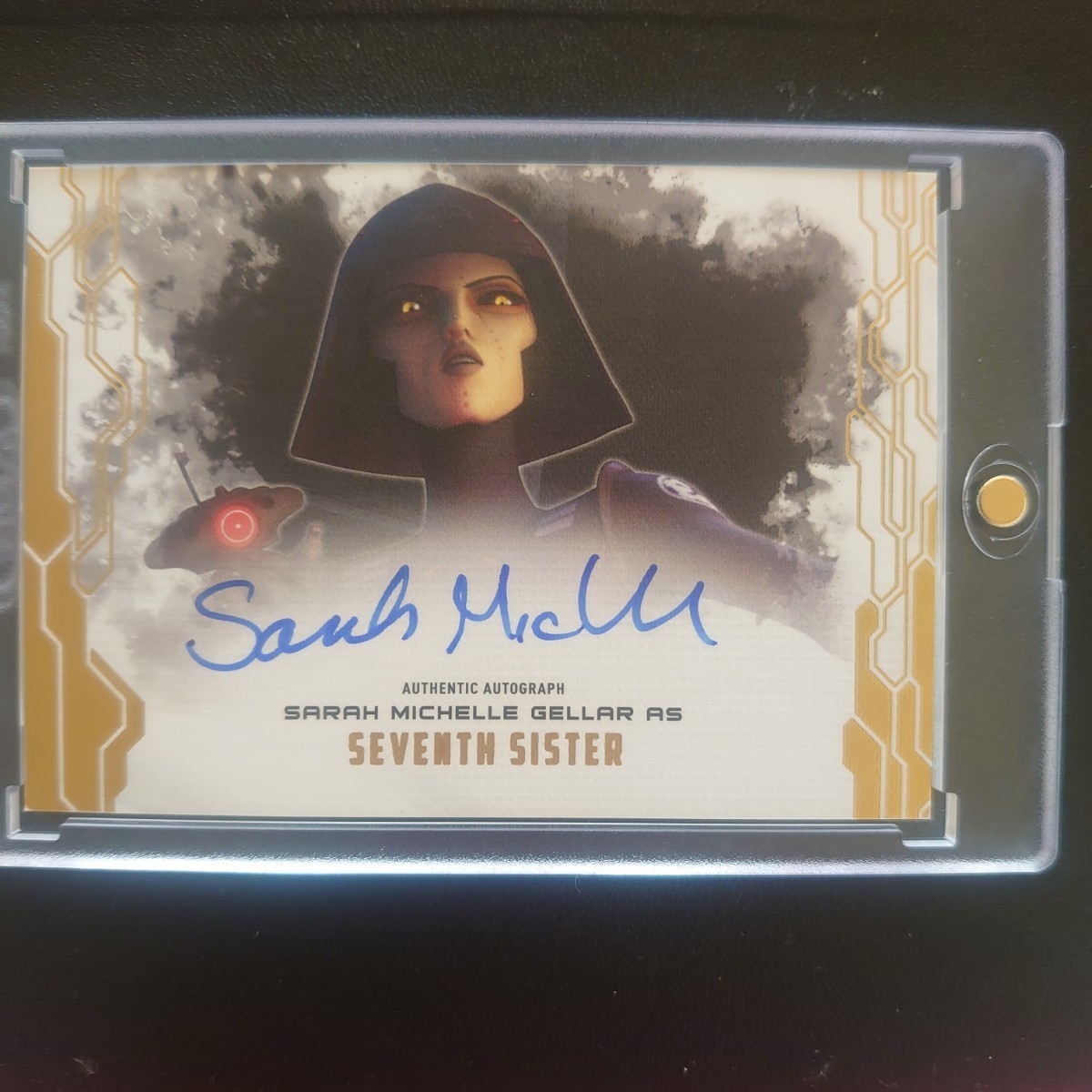 2017 Topps Star Wars Masterworks 1/25，SARAH MICHELLE GELLAR as SEVENTH SISTER 0 Masterwork Topps