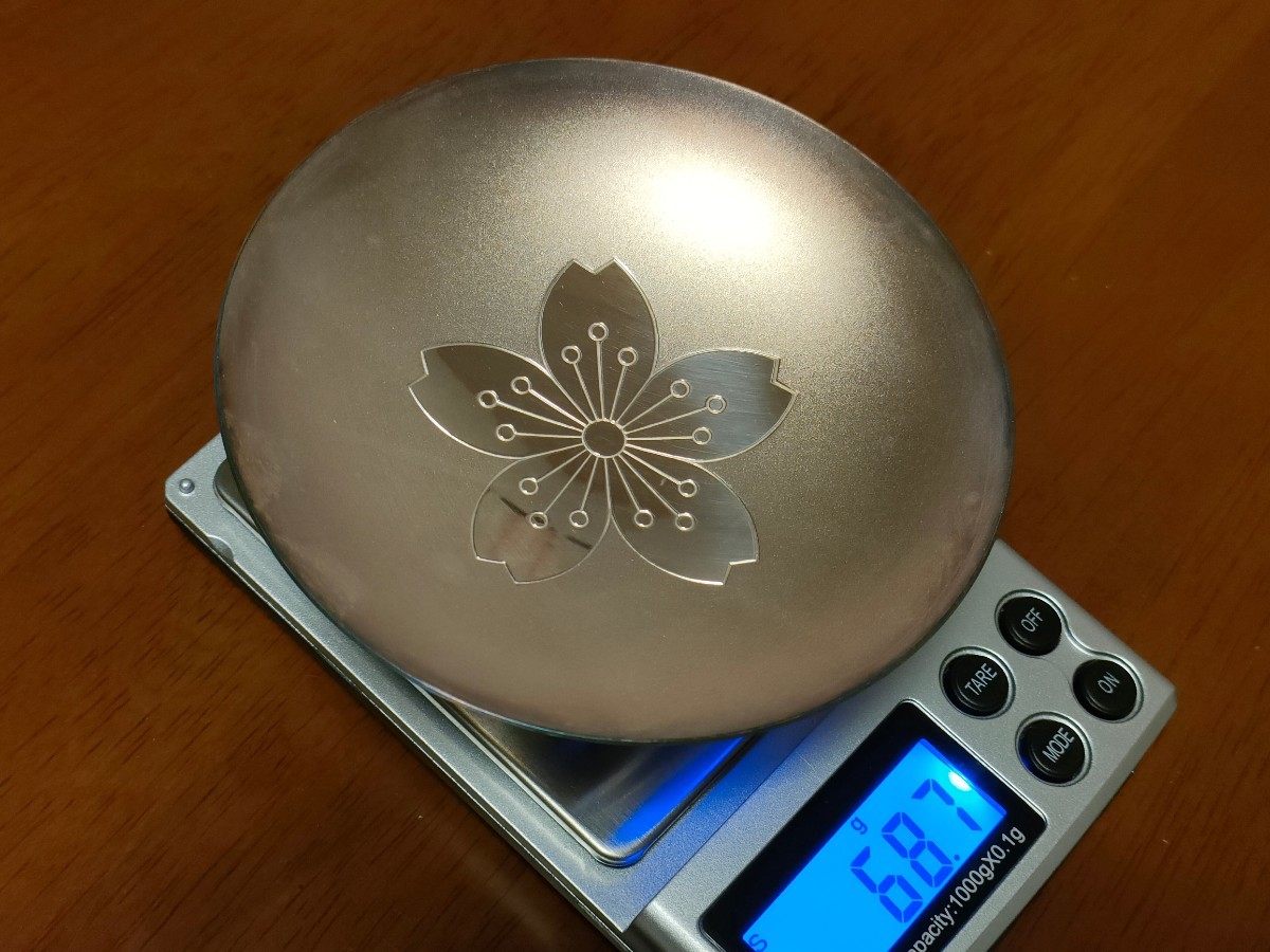 昭和レトロ 造幣局製 SILVER 刻印 銀盃 銀杯 酒器 銀器 盃 68.7 g 共箱 