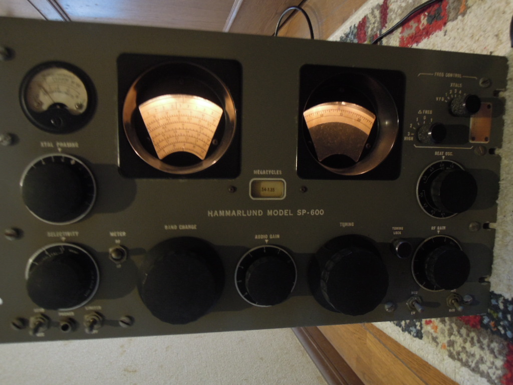 HAMMALUND MODEL:SP-600 受信機 美品動作品 受信機 Hammarlund SP-600 the