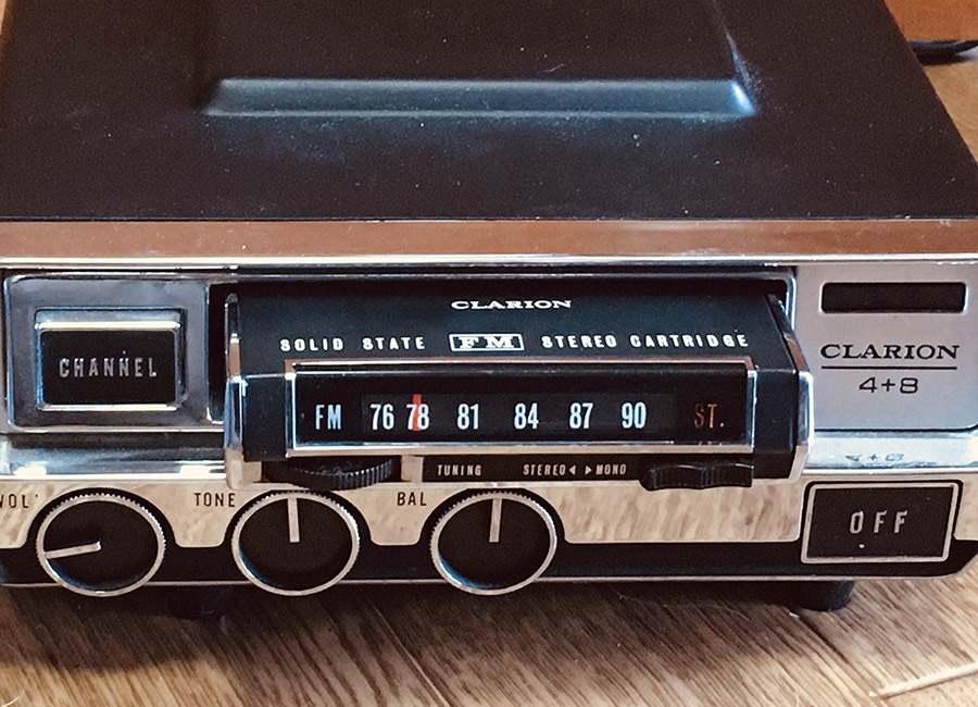 ◇8トラック(8トラ)◇クラリオン・カーステレオ用 FM STEREO 