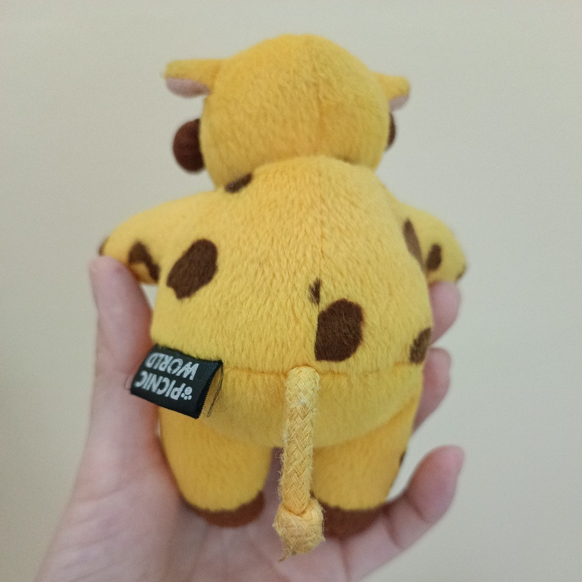 ピクニックワールド きりん ぬいぐるみ サンレモン 当時物 レア 昭和 