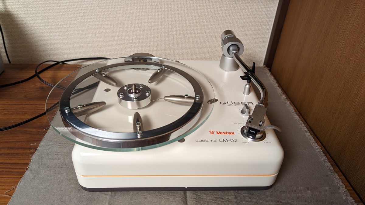 Vestax GUBER CUBE-T2 CM-02 ベスタクス レコードプレーヤー 【公式通販】