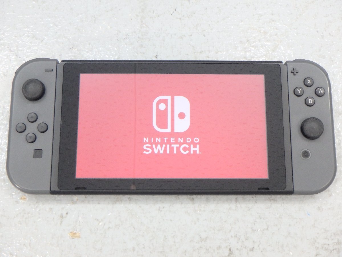 △【7】ジャンク 初期化済み Nintendo Switch/スイッチ 本体のみ 新型