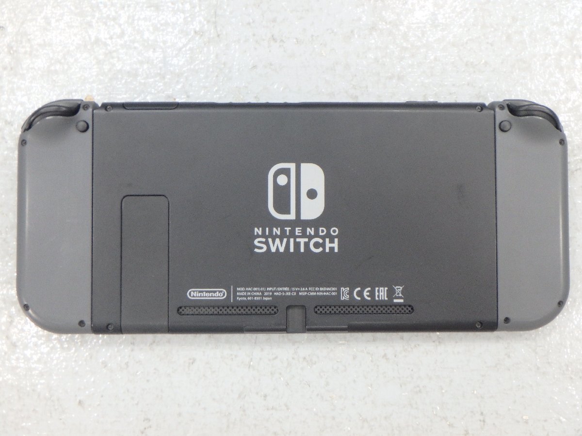 △【7】ジャンク 初期化済み Nintendo Switch/スイッチ 本体のみ 新型