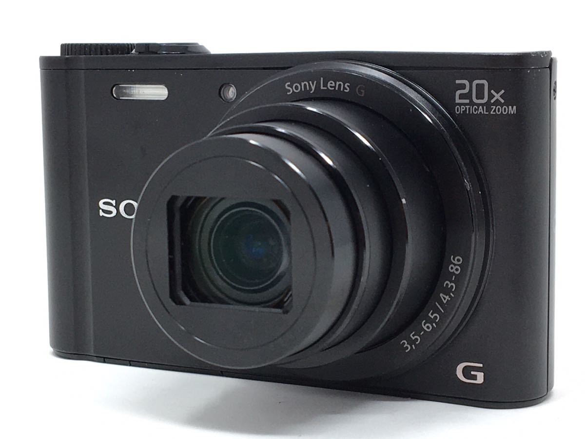 ソニー SONY Cyber-shot WX300 ブラック DSC-WX300B サイバーショット