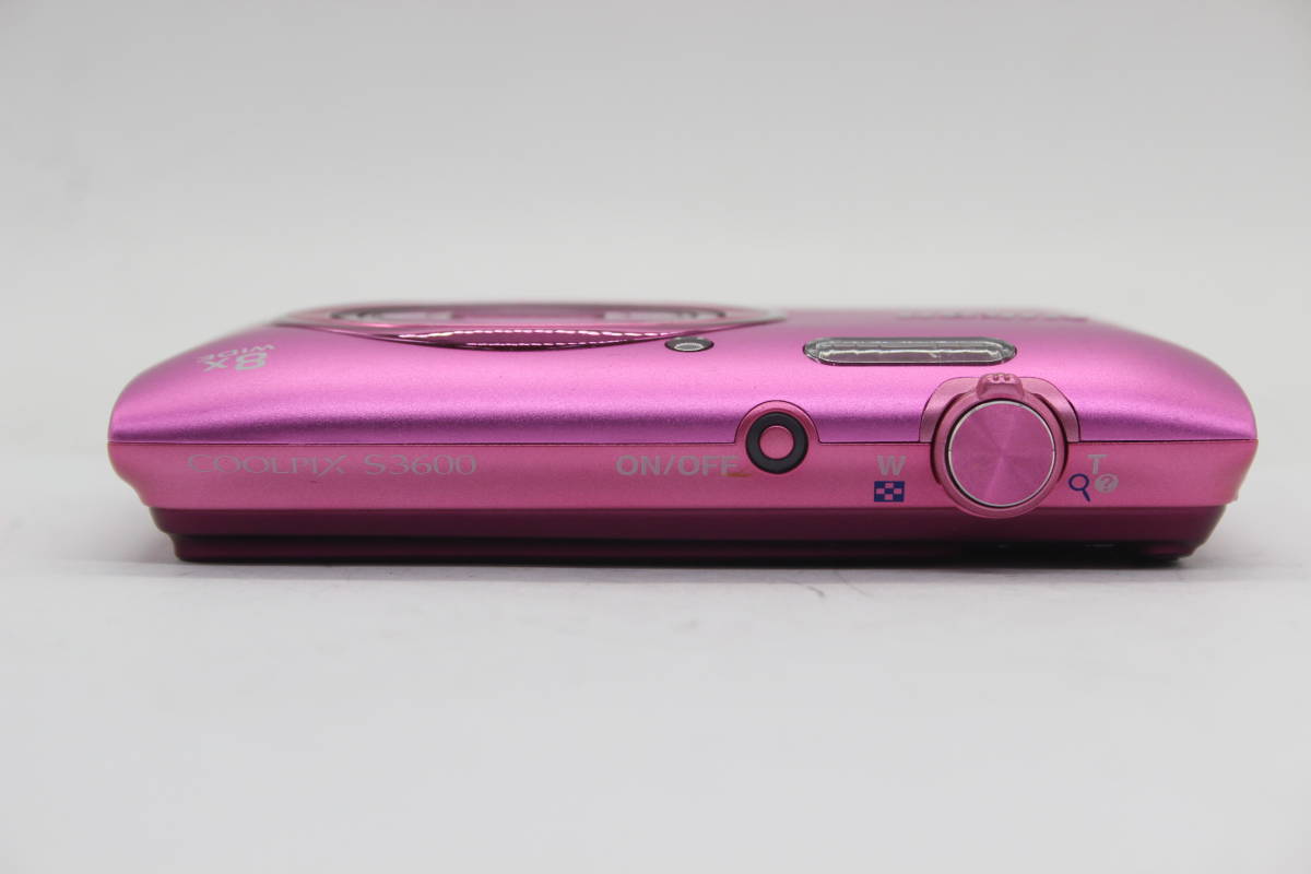 返品保証 ニコン Nikon Coolpix S3600 ピンク Nikkor 8x Wide