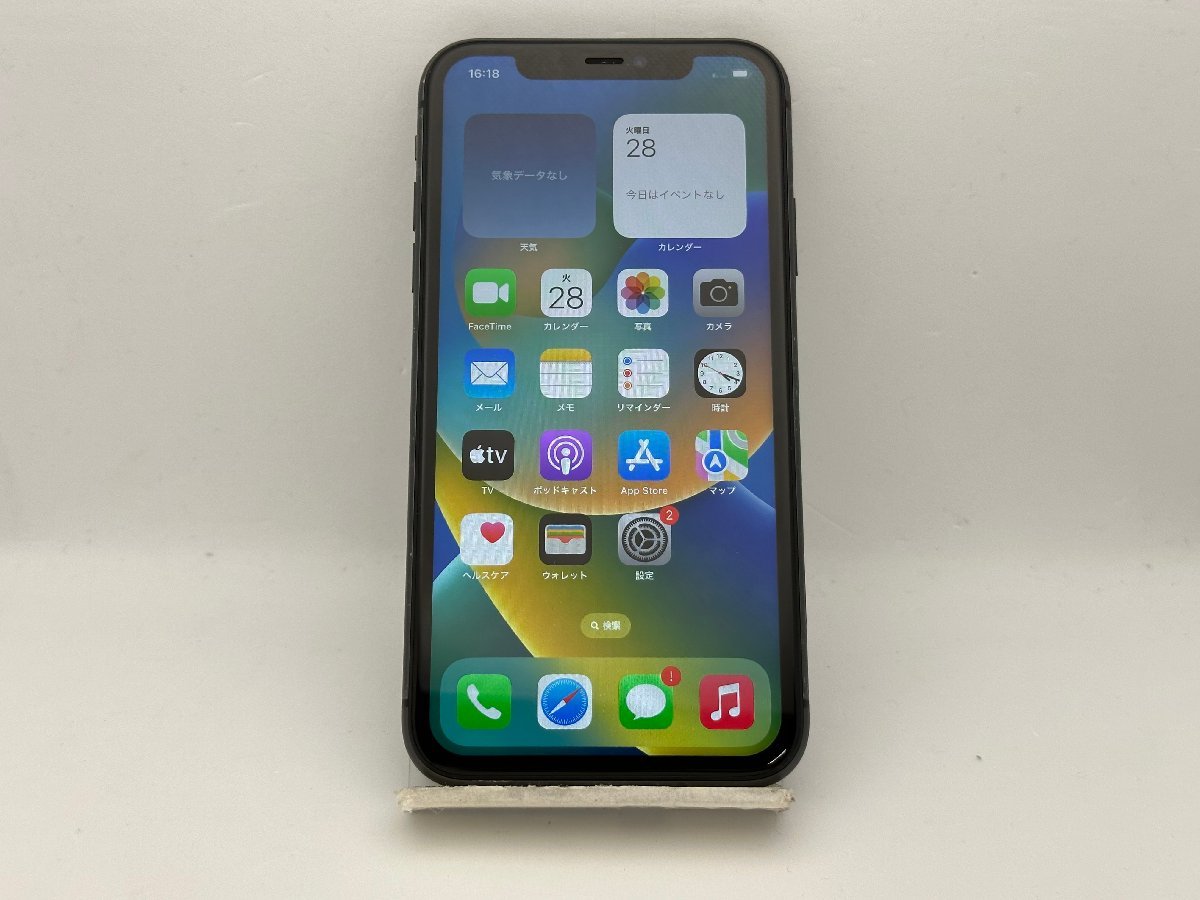 中古・ジャンク】液晶非純正品 Apple iPhone 11 64GB docomo解除