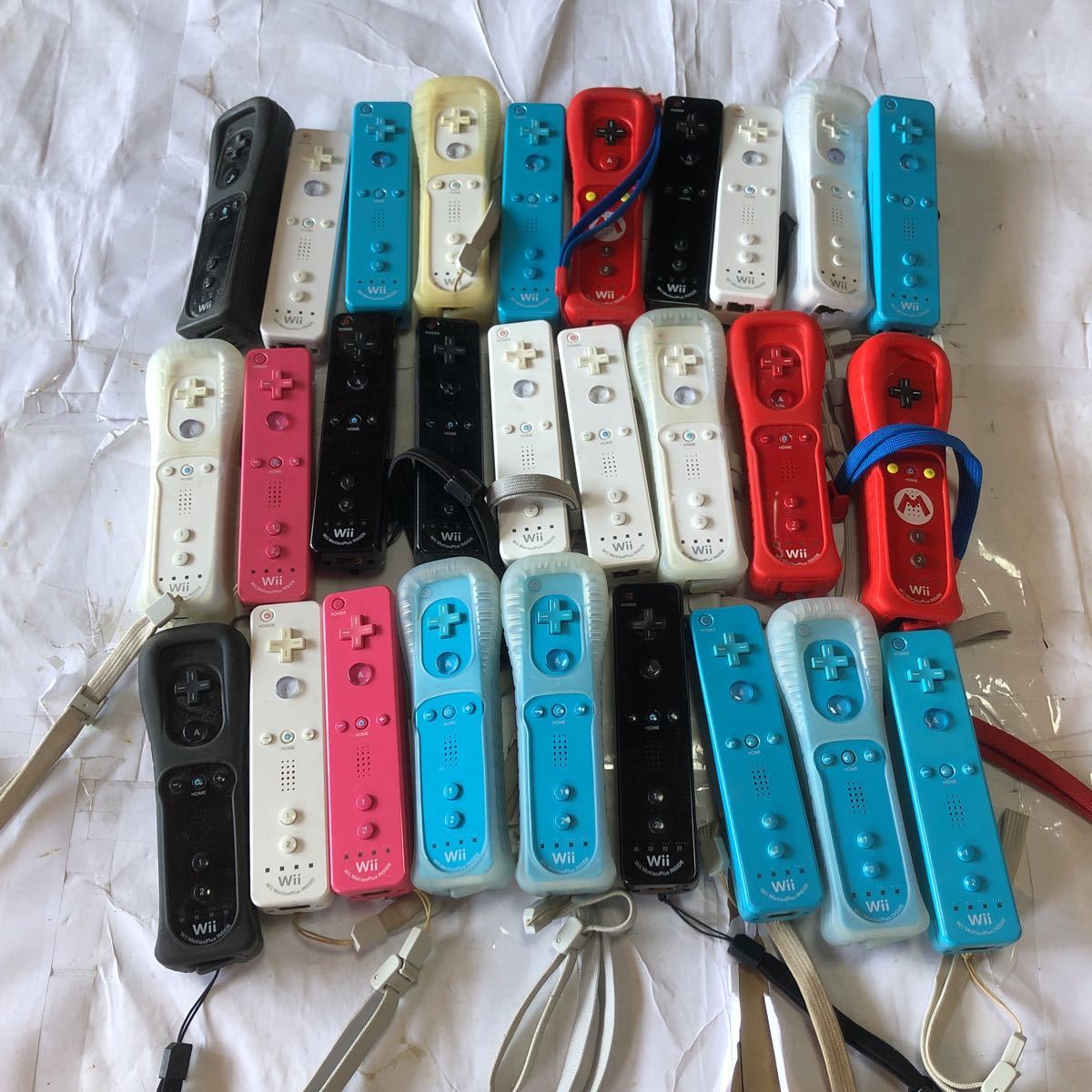 ミミ様確認用 任天堂Wii ウィー ウィーユー リモコンプラス 29個 RVL-036 動作未確認