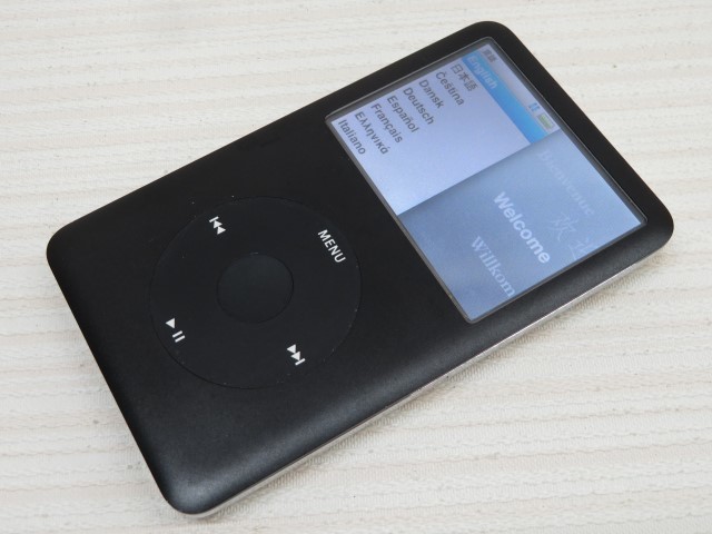 ポータブルプレーヤー Apple iPod classic 80GB MB147J⁄A A1238 80GB