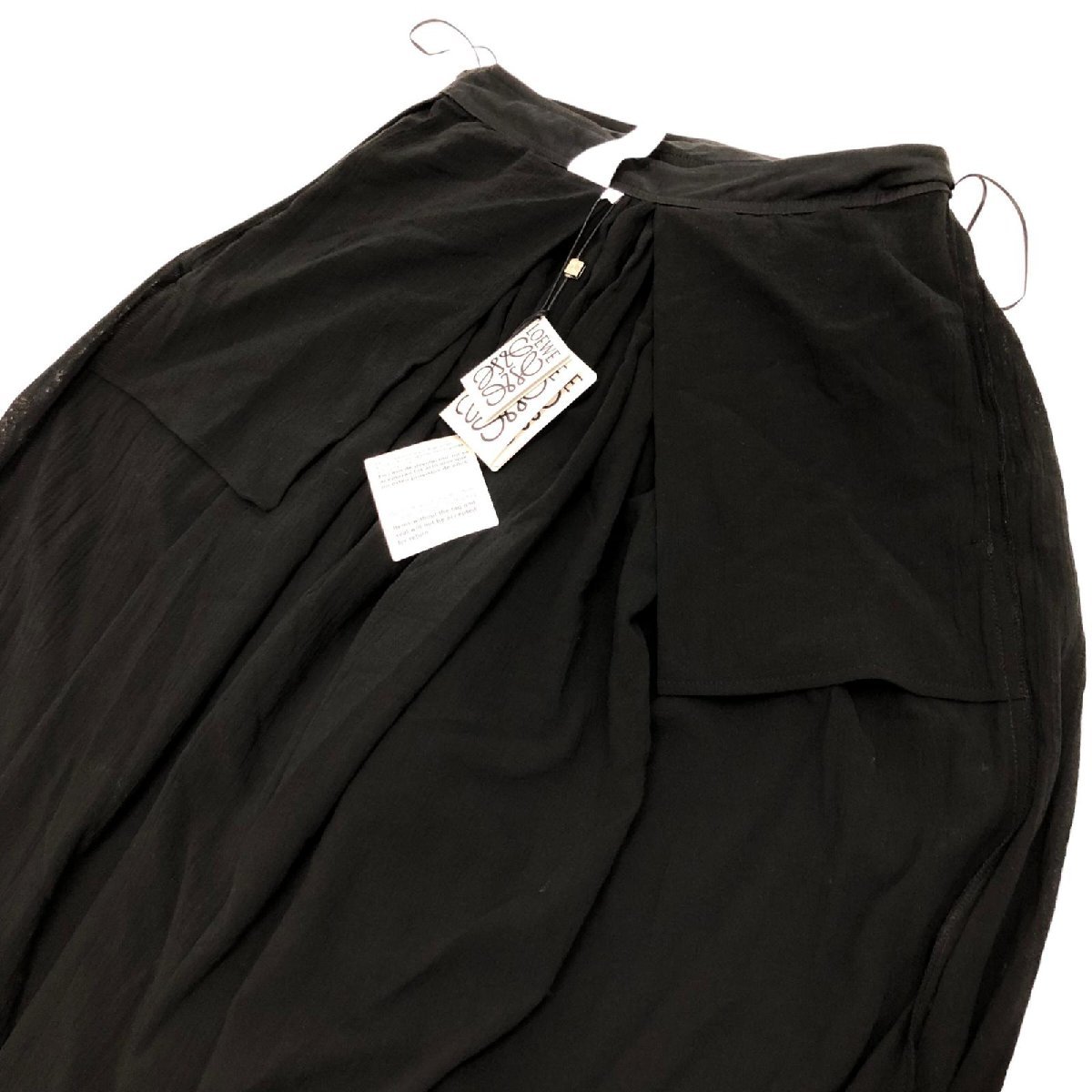 1円 未使用 ロエベ LOEWE × Paula's Ibiz コラボ イージーパンツ 黒