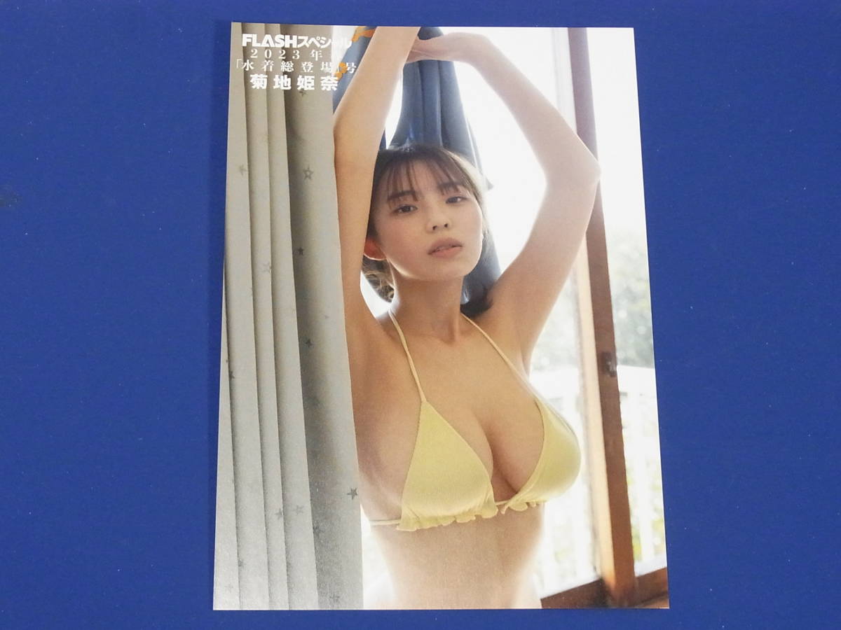 新品未使用 ☆菊地姫奈 ポストカード B ☆FLASHスペシャル フラッシュ
