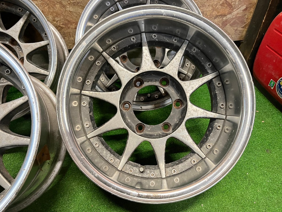 深リム ENKEI HR385 ハリケーンレーシング 15インチ 8J -28