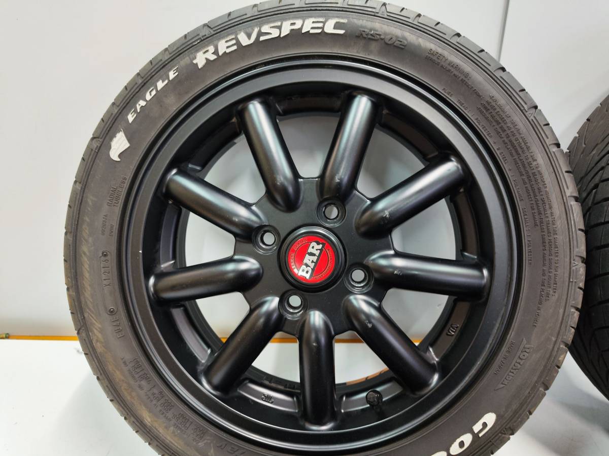 ☆ファブレス ヴァローネ ワタナベ風☆14インチ 4.5J+42 65/55R14 