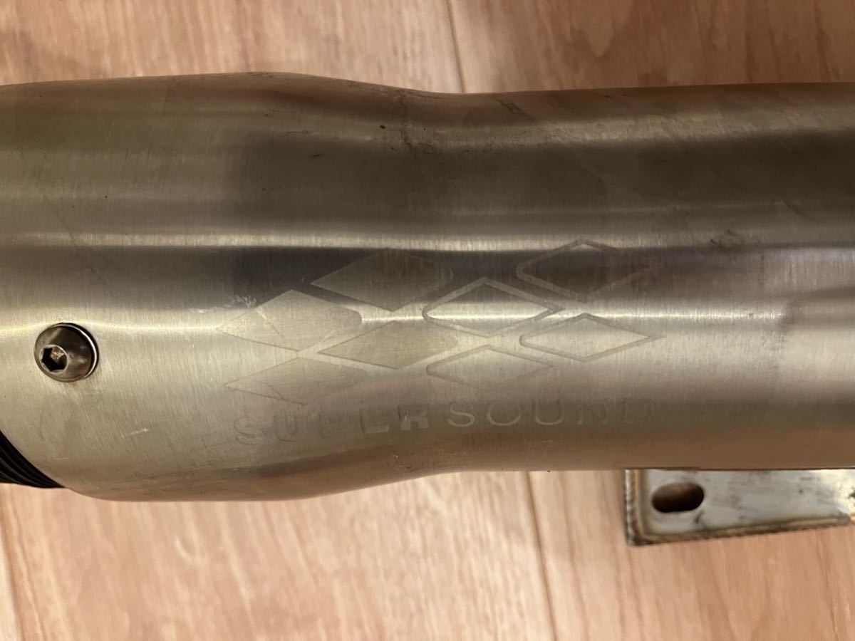 スーパートラップマフラー マジェスティ マフラー FI車 マジェスティ
