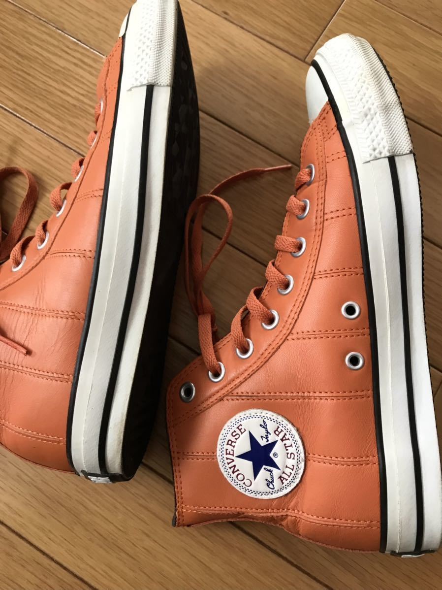【US10 1/2】　 ワンスター　　レザー　オレンジ　ALL STAR Converse All Star レザー スニーカー オレンジ コンバース