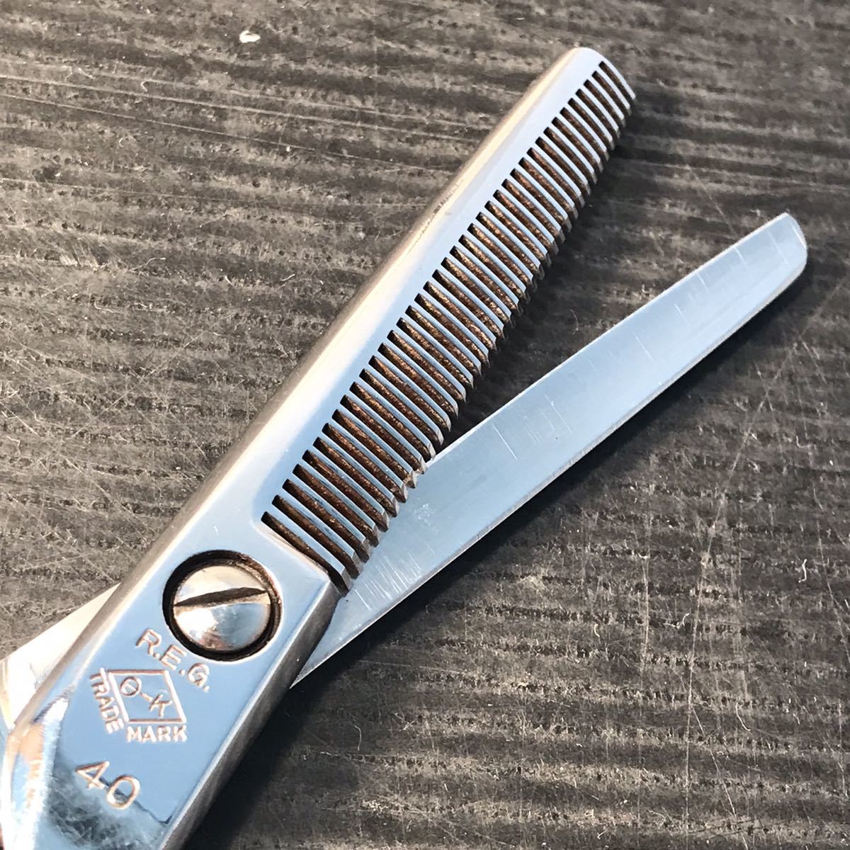 ☆高級 美容 理容鋏 神田文一商店 シザー セニング 3点セット Sin S2