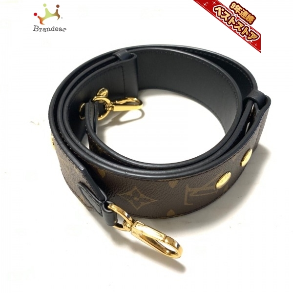 ルイヴィトン LOUIS VUITTON ショルダーストラップ J02465 ストラップ モノグラム・キャンバス、レザー（皮革の種類：牛革） - SP1271 美品