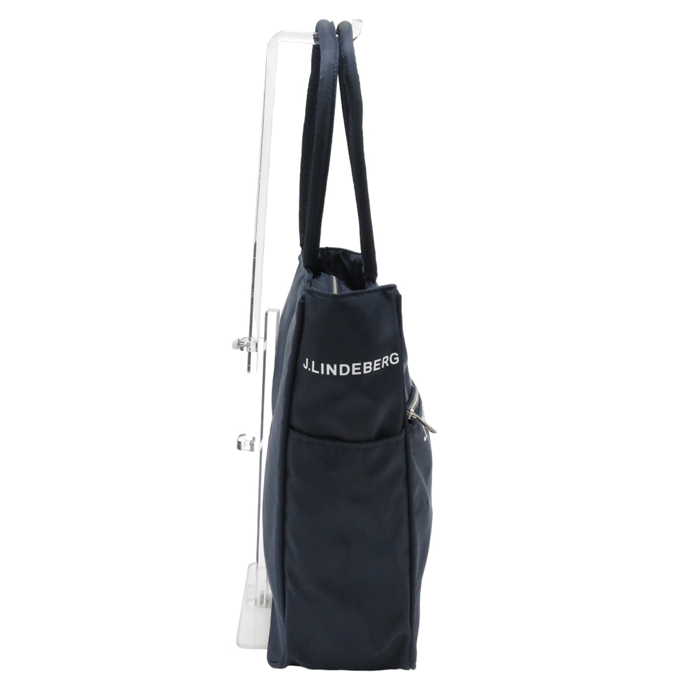 最終値下げ J.LINDEBERG ジェイ リンドバーグ ネイビー セルフバッグ J.LINDEBERG ジェイリンドバーグ トートバッグ ネイビー系