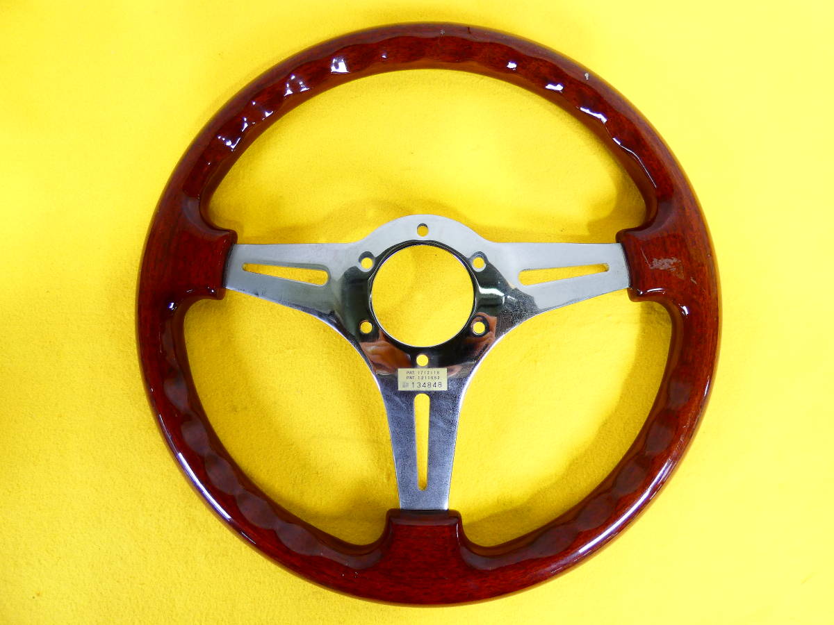 MIDSHIP ウッドステアリング ハンドル
