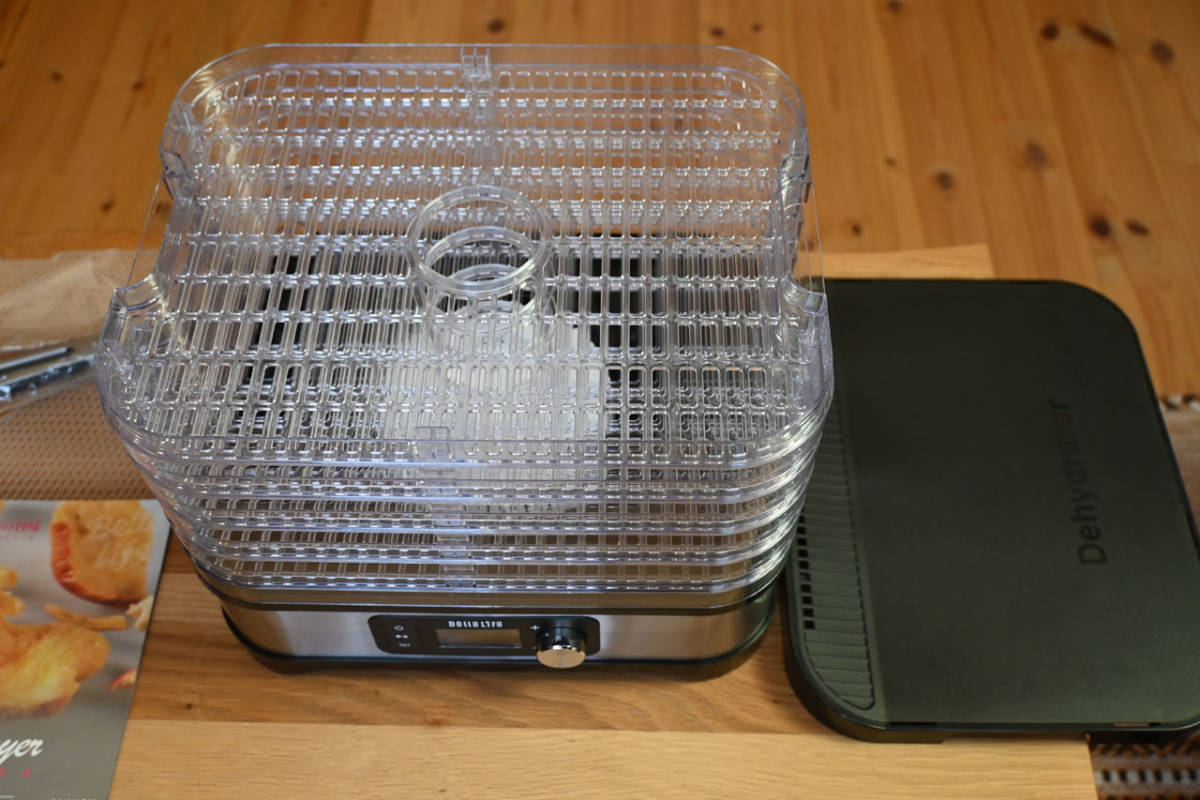 978*BelleLife ベルライフ フードドライヤー BLF-400LCD ホワイト 食品乾燥機【未使用品】-正規品クラシック 未開封　フードドライヤー　400LCD white