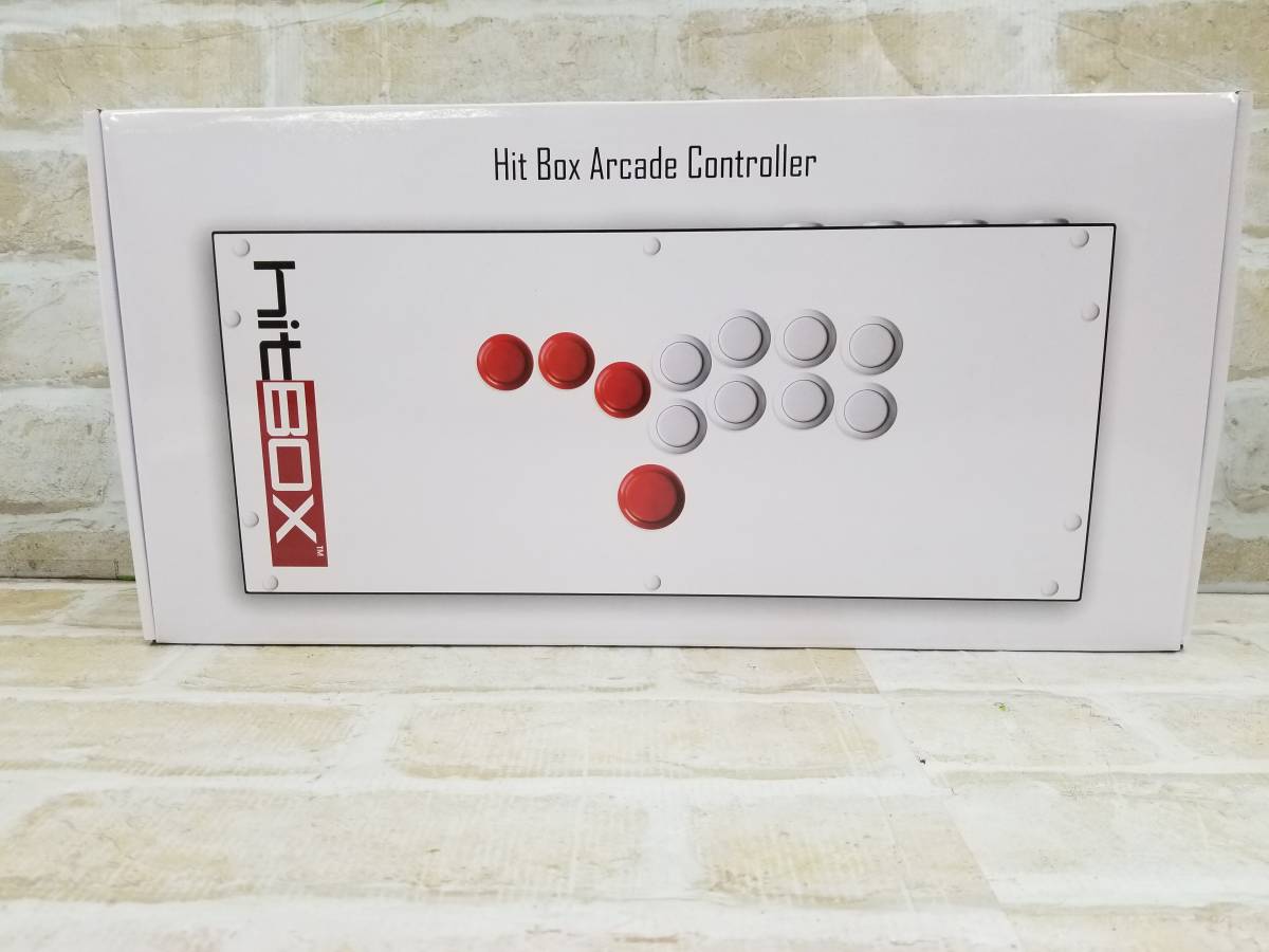 電2110-307【80】hitBOX ArcadeController アケコン 格ゲーに特化 