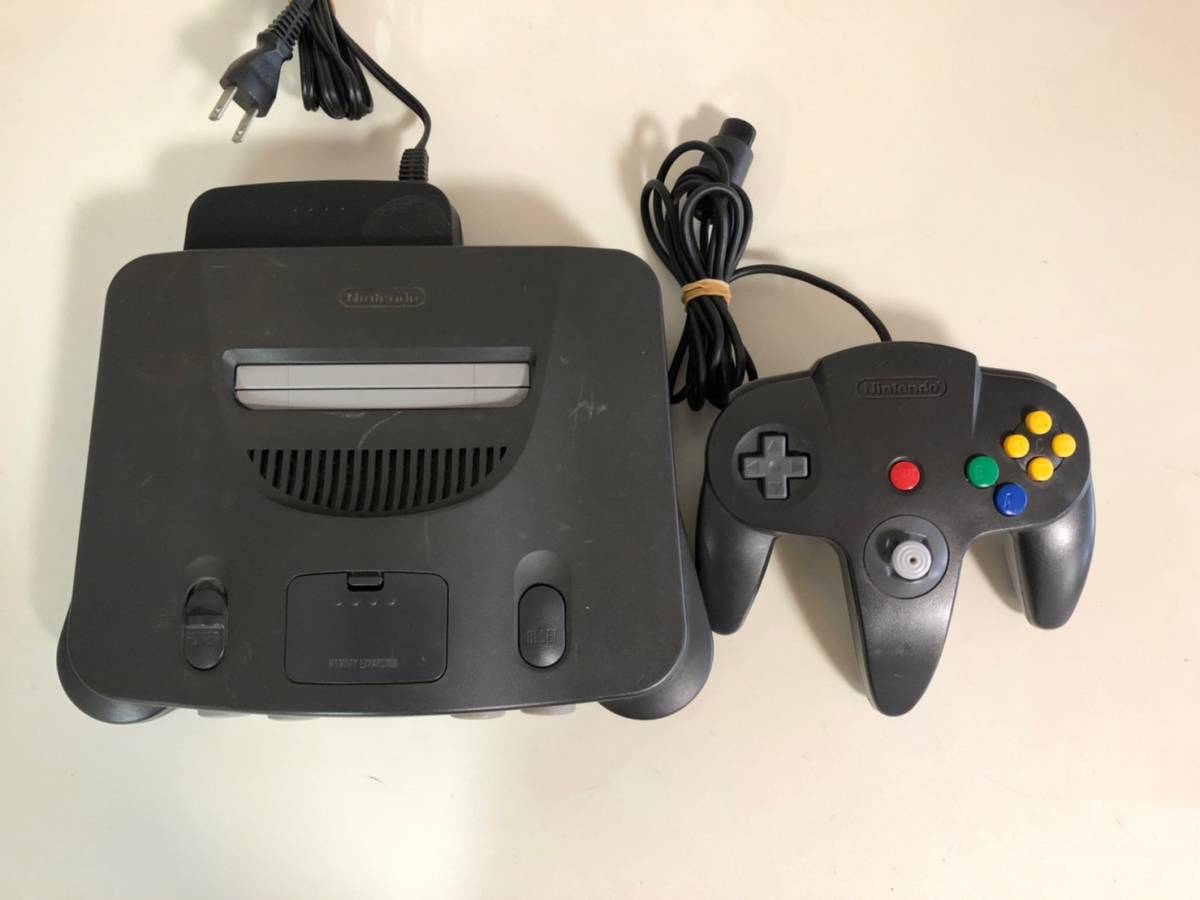 動作品】NINTENDO64 本体 状態難あり - ジャンク 動作未確認 現状品 