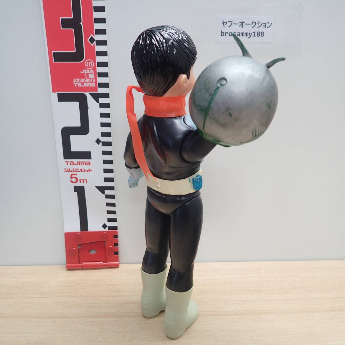 旧バンダイ 面取れ ソフビ 2号 仮面ライダー面取れ 旧バンダイ|仮面