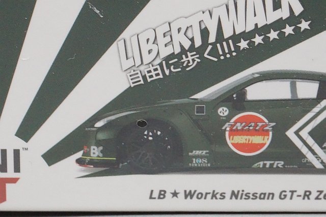 TSM / MINI-GT 1/64 NISSAN 日産 LB-WORKS 日産 GT-R ゼロファイター 
