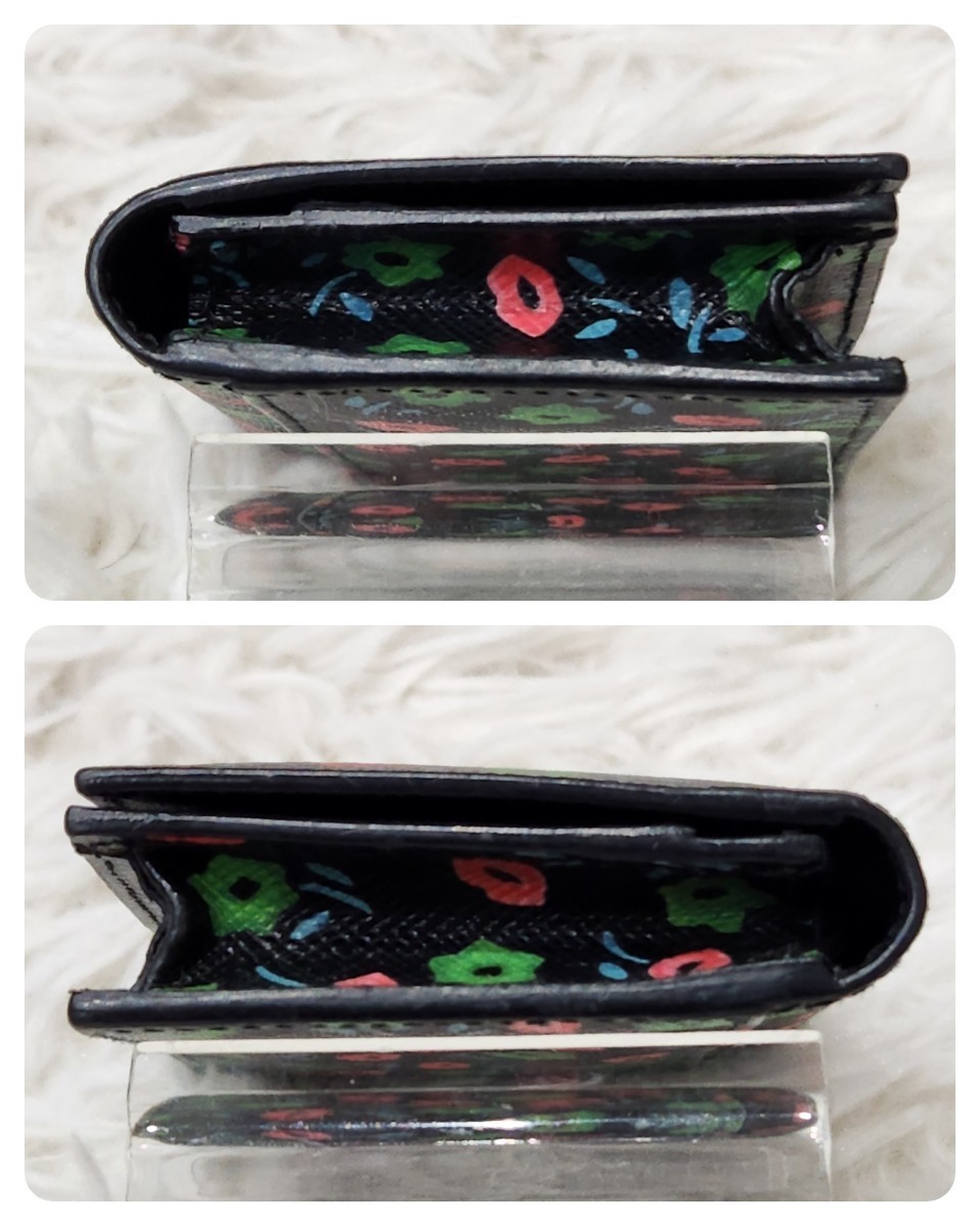 1円 【極美品】【未使用級】PRADA プラダ サフィアーノレザー カード