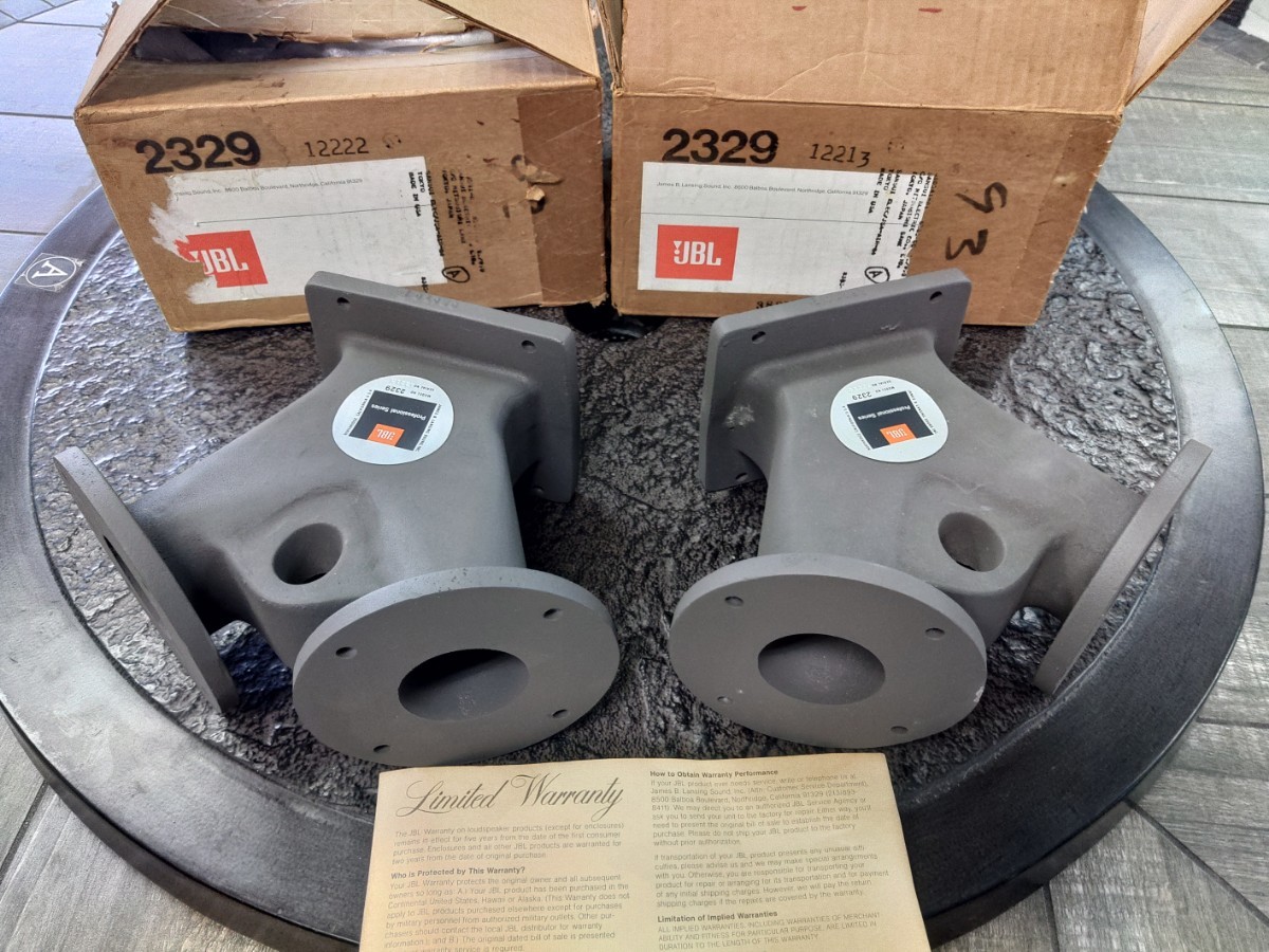 JBL 2329 JBL 0 - 2329ダブルスロートアダプター 2インチホーン用 ホーン
